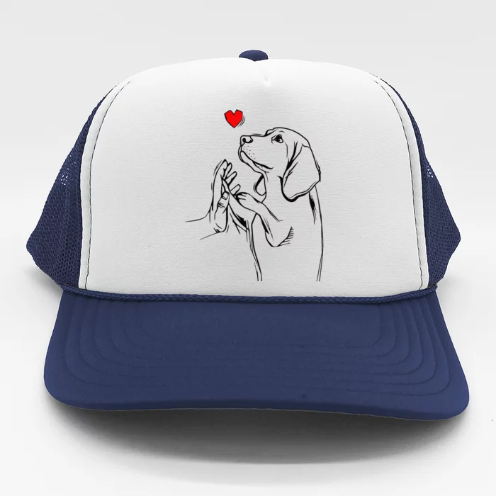 Beagle Love Cute Dog Mom Funny Trucker Hat