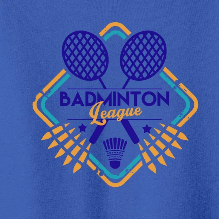 Badminton League Cute Gift Toddler T-Shirt