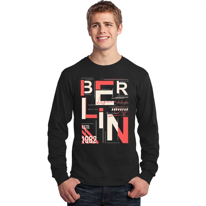 Berlin Legendary City 1982 Long Sleeve Shirt