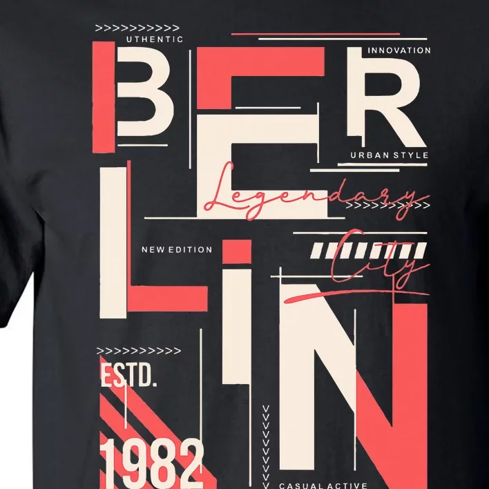 Berlin Legendary City 1982 Tall T-Shirt