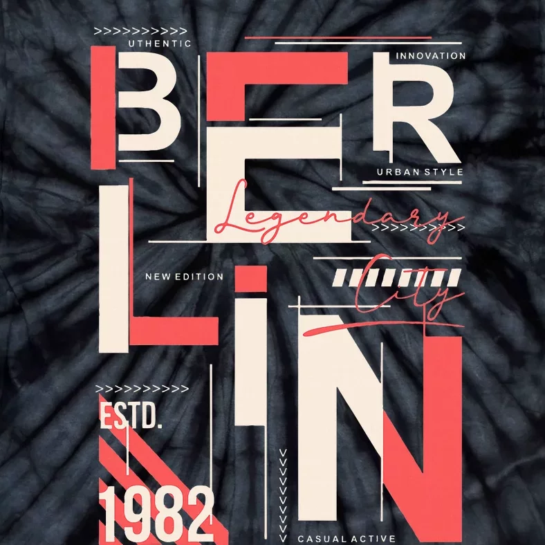 Berlin Legendary City 1982 Tie-Dye T-Shirt