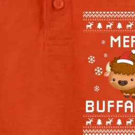 Buffalo Lover Christmas Ugly Xmas Buffalo Sweater Bison Gift Great Gift Dry Zone Grid Performance Polo