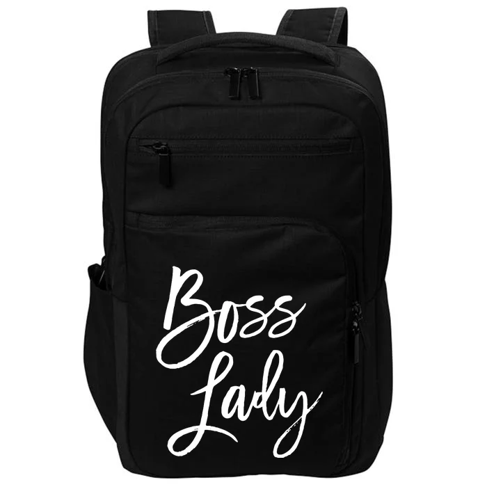 Boss Lady Cutes Trendy For Bosses Day Impact Tech Backpack