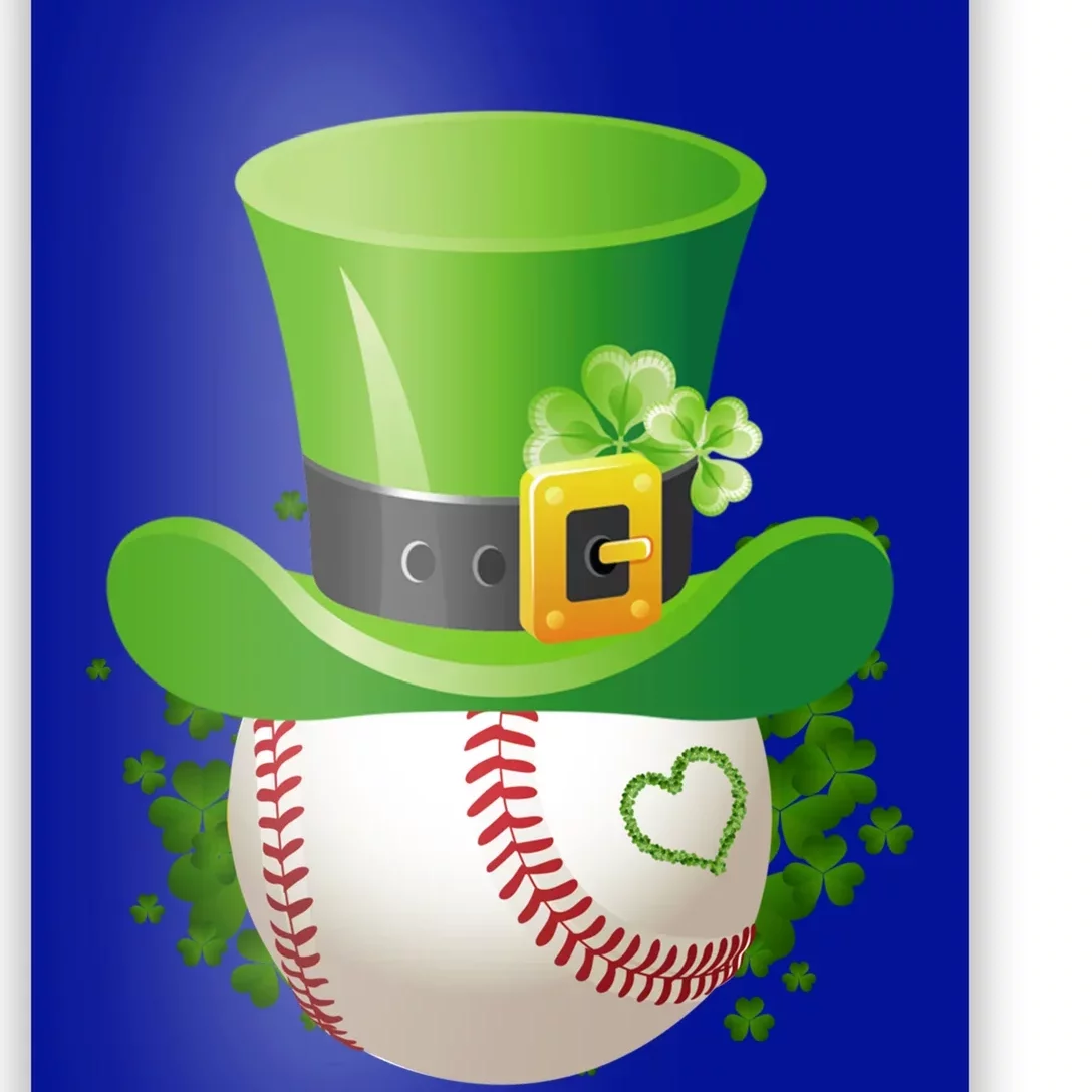 Baseball Leprechaun Catcher St Patricks Day Great Gift Poster