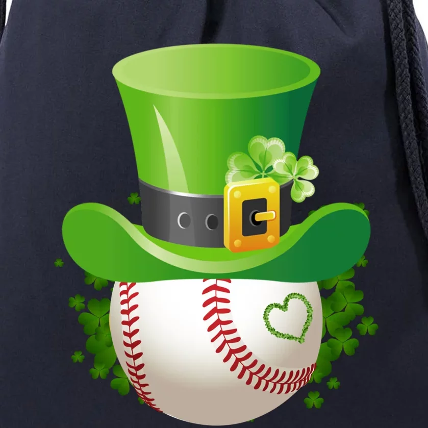 Baseball Leprechaun Catcher St Patricks Day Great Gift Drawstring Bag