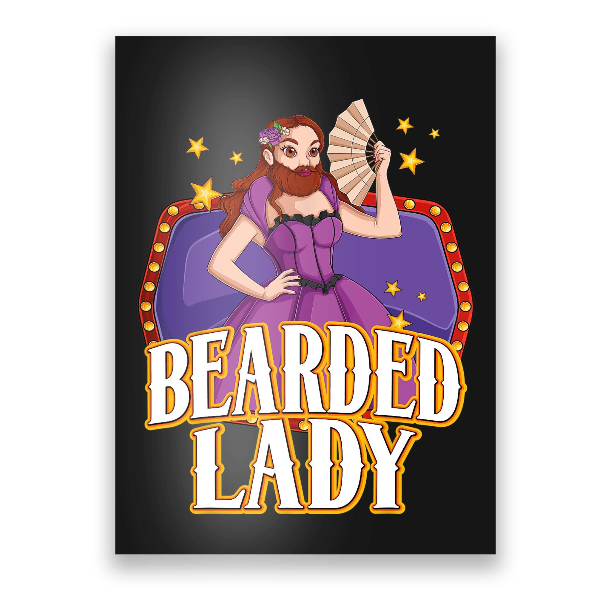 bearded lady circus costume