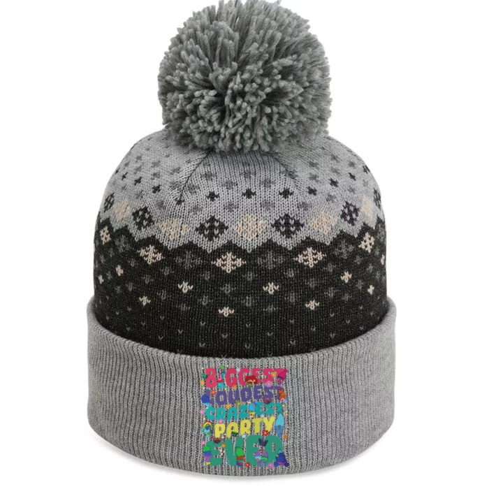 Biggest Loudest Craziest Party Ever Trolls The Baniff Cuffed Pom Beanie