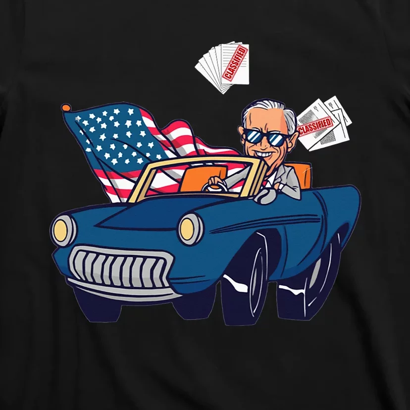 Biden Losing Classified Documents Funny Anti Biden T-Shirt