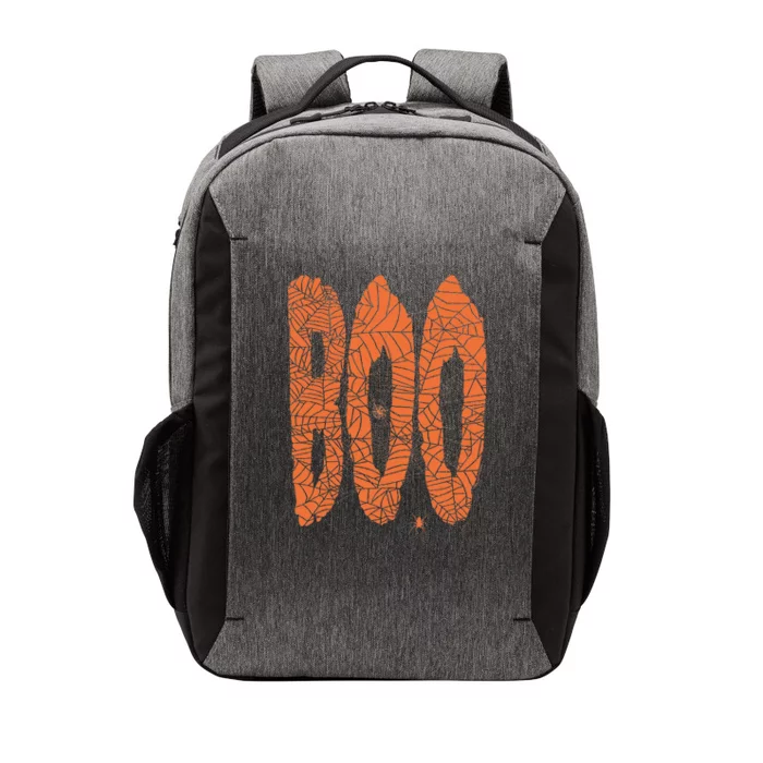 Boo Letters Covered In Spider Webs Fun Spooky Halloween Vector Backpack