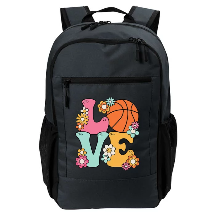 Basketball Love Cute Basketball Lover Women Teens Girl Daily Commute Backpack