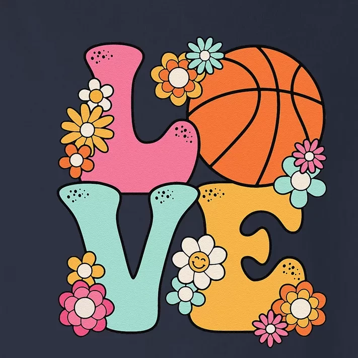 Basketball Love Cute Basketball Lover Women Teens Girl Toddler Long Sleeve Shirt