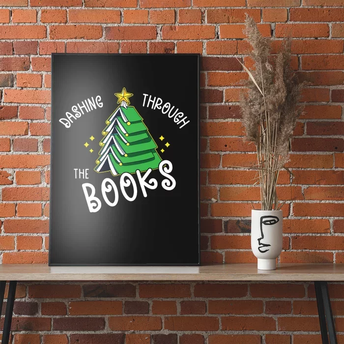 Book Lover Christmas Tree Holiday Reading Love To Read Poster