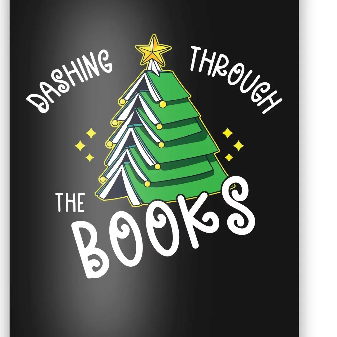 Book Lover Christmas Tree Holiday Reading Love To Read Poster