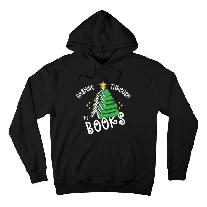 Book Lover Christmas Tree Holiday Reading Love To Read Tall Hoodie