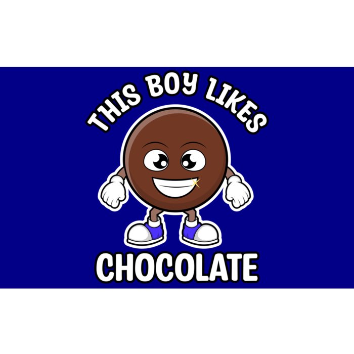 Boy Likes Chocolate Cute Chocolate Lover Gift Bumper Sticker