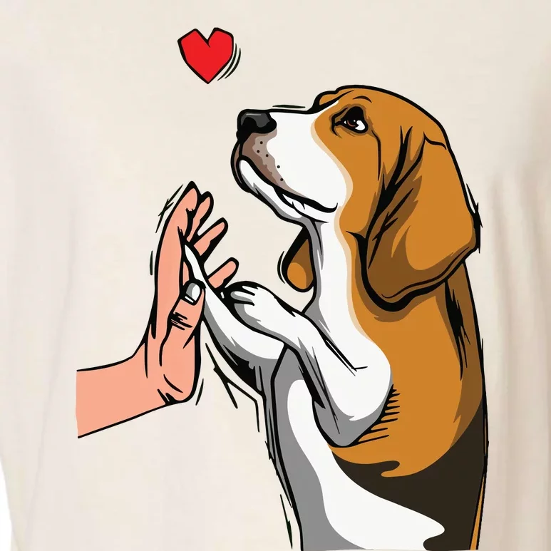 Beagle Love Cute Dog Mom Funny Girl Garment-Dyed Women's Muscle Tee