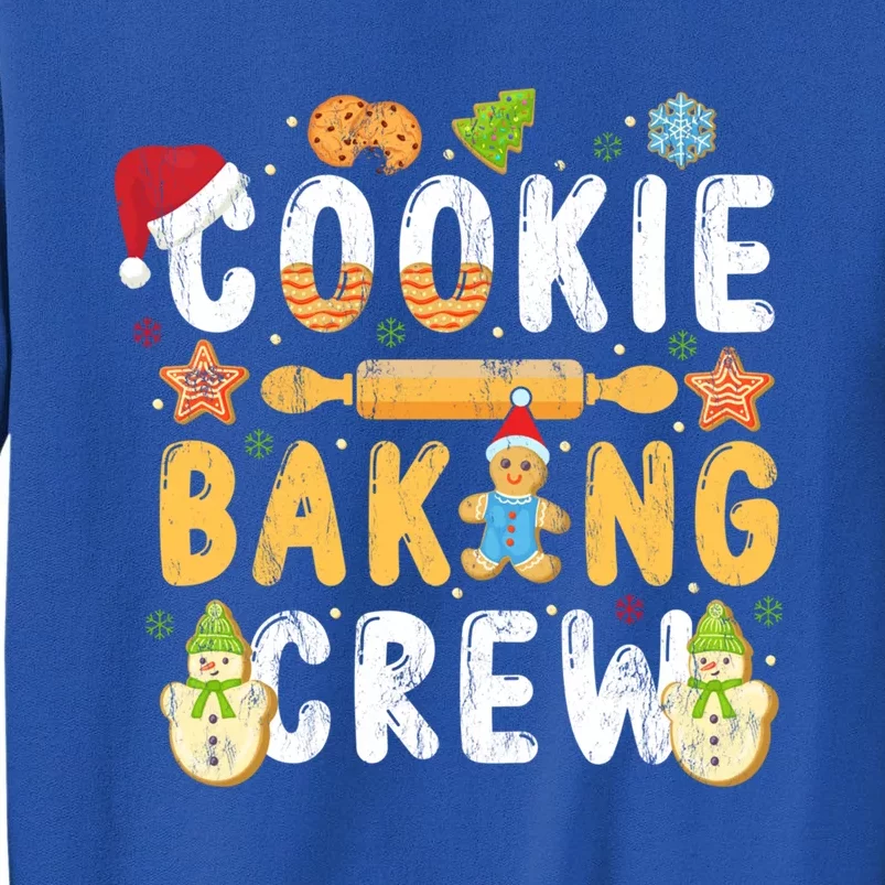 Baking Lover Cookie Baking Crew Holiday Christmas Gift Tall Sweatshirt