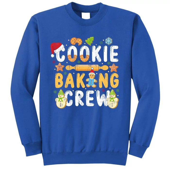 Baking Lover Cookie Baking Crew Holiday Christmas Gift Tall Sweatshirt