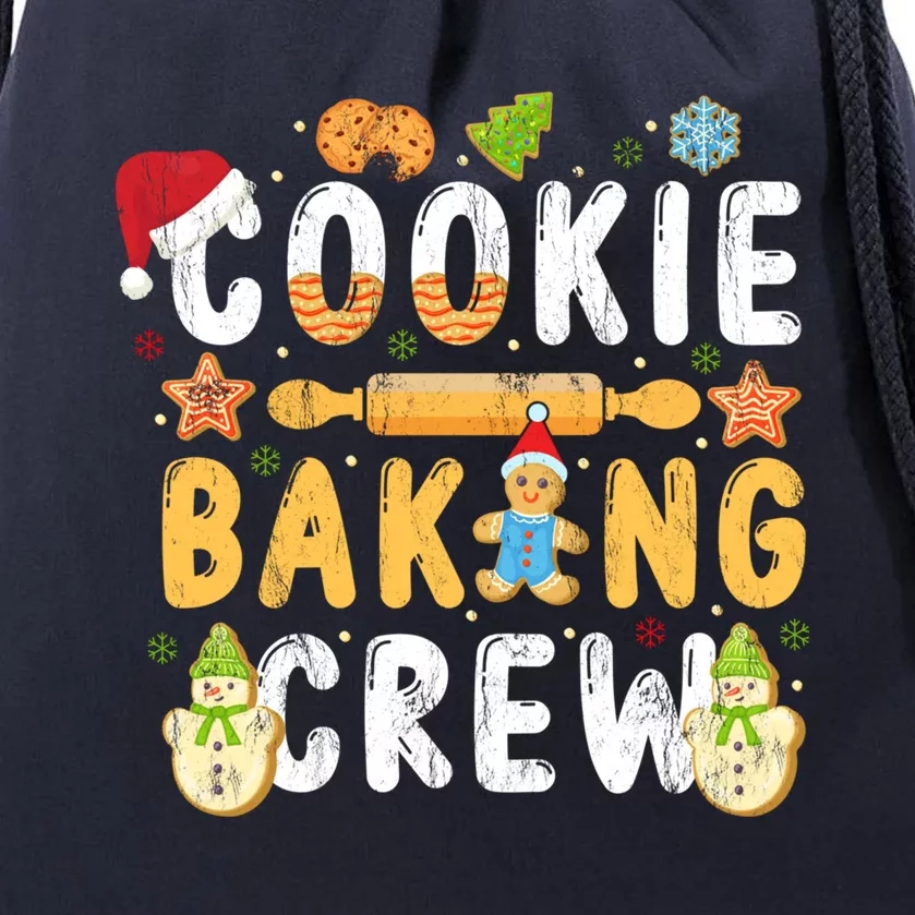 Baking Lover Cookie Baking Crew Holiday Christmas Gift Drawstring Bag