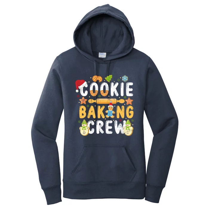 Baking Lover Cookie Baking Crew Holiday Christmas Gift Women's Pullover Hoodie