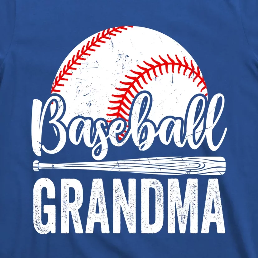 Baseball Lover Cute Baseball Grandma Gift T-Shirt