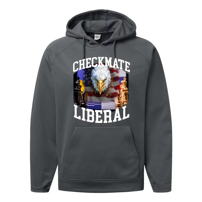 Barely Legal Clothing Checkmate Liberal Performance Fleece Hoodie