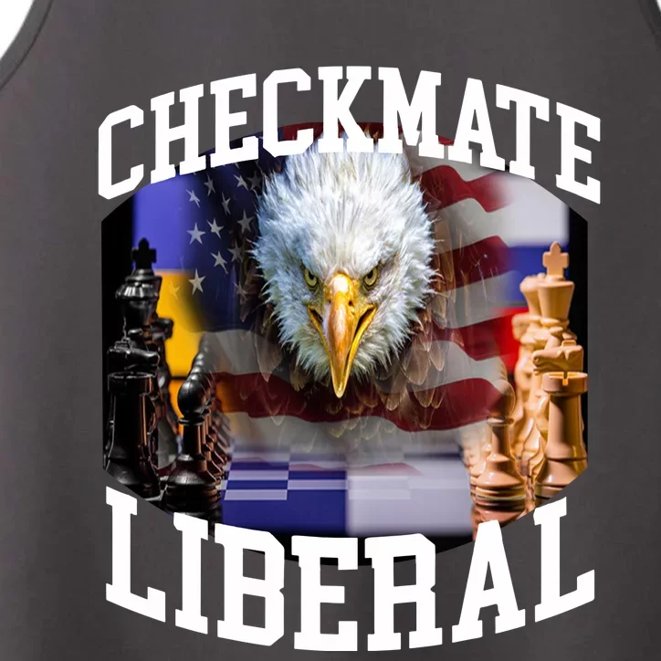 Barely Legal Clothing Checkmate Liberal Performance Tank