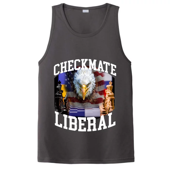 Barely Legal Clothing Checkmate Liberal Performance Tank