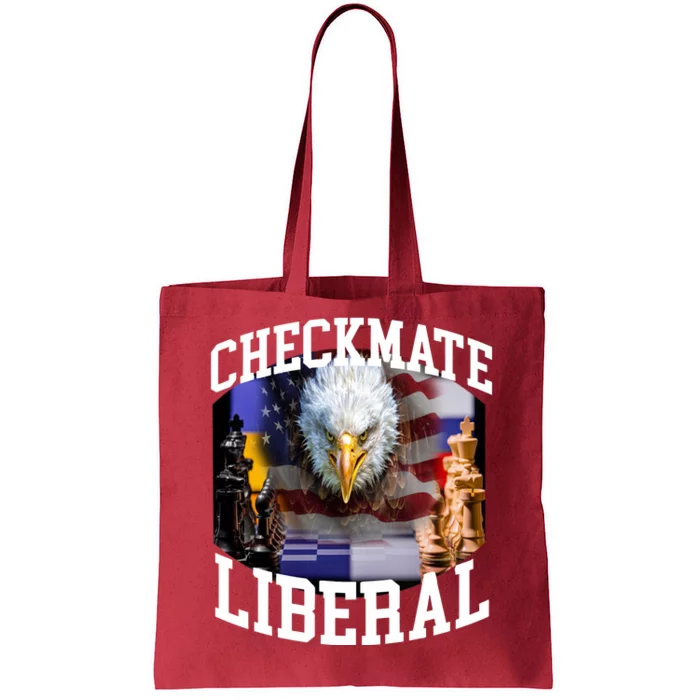 Barely Legal Clothing Checkmate Liberal Tote Bag