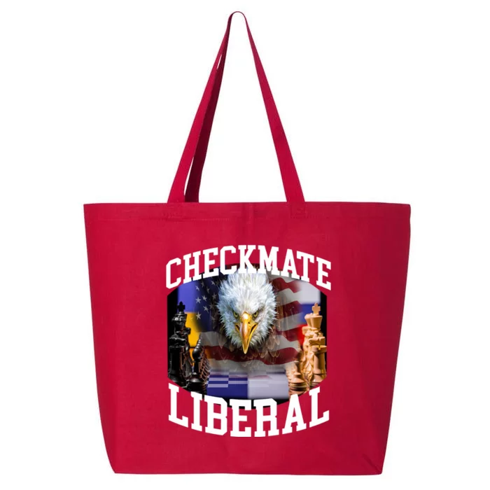 Barely Legal Clothing Checkmate Liberal 25L Jumbo Tote