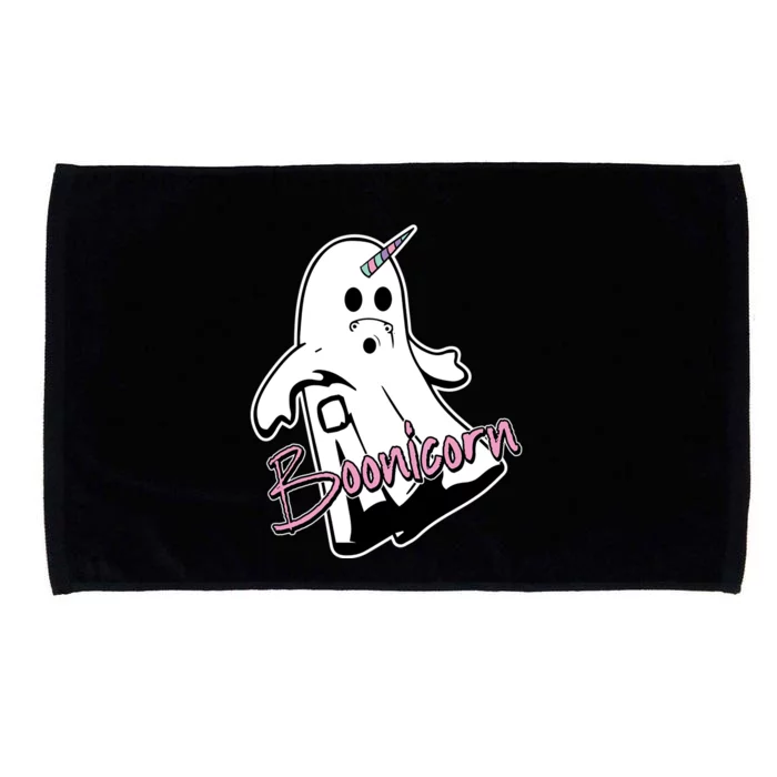 Boonicorn Lazy Diy Halloween Costume Funny Unicorn Ghost Cute Gift Microfiber Hand Towel