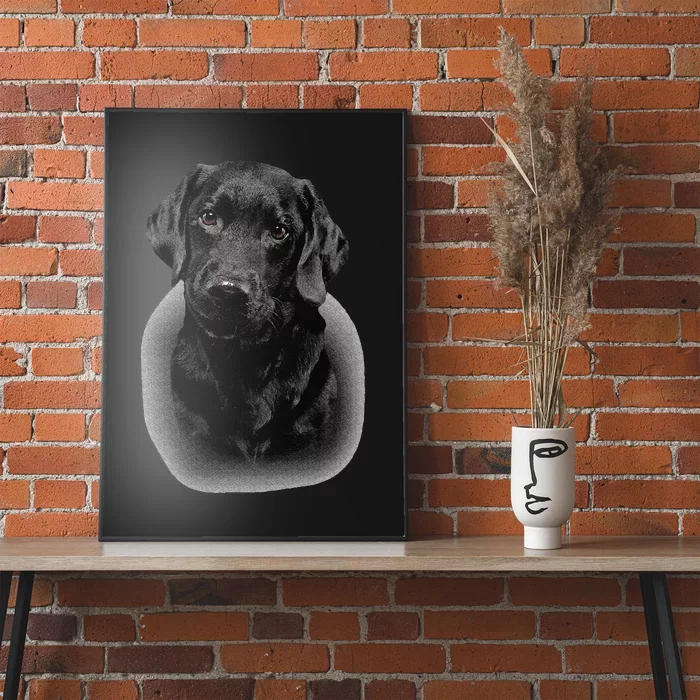 Black Labrador Dad Mom Retriever Lab Owner Dog Lover Cute Poster