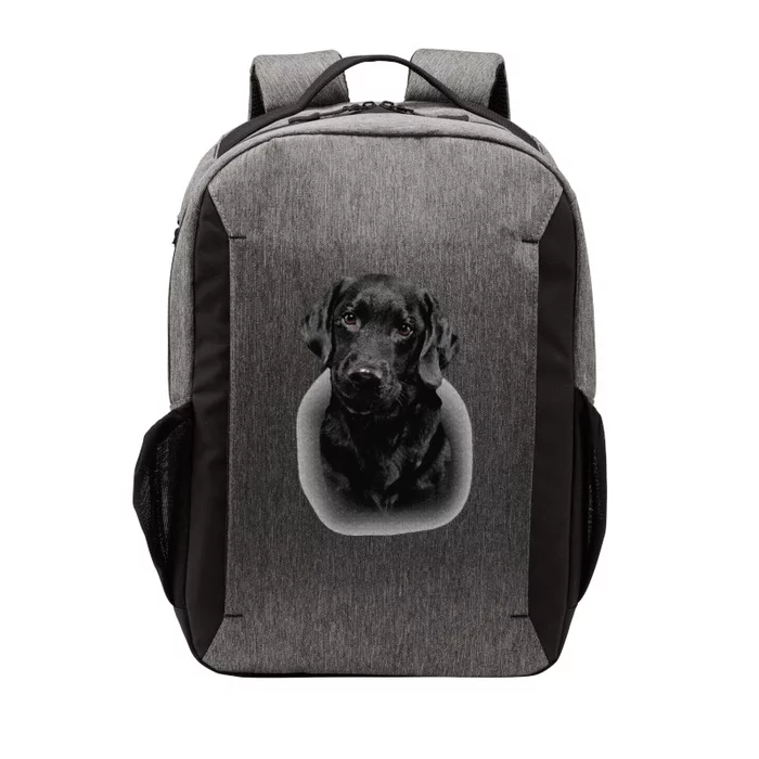 Black Labrador Dad Mom Retriever Lab Owner Dog Lover Cute Vector Backpack