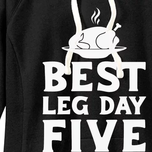 Best Leg Day Five Women's Fleece Hoodie