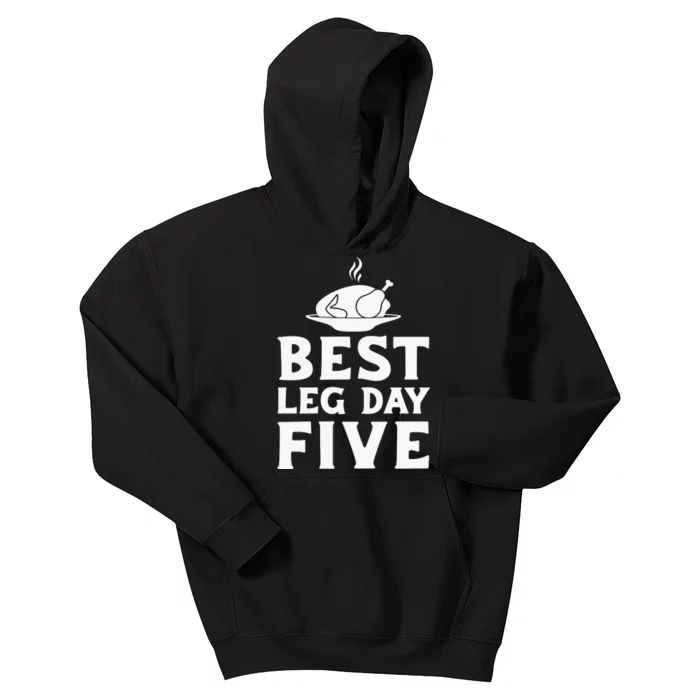 Best Leg Day Five Kids Hoodie