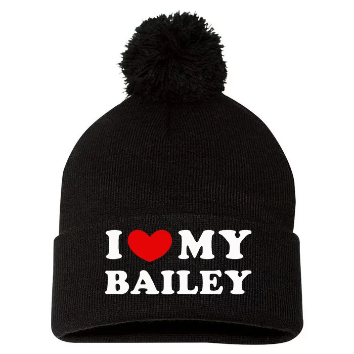 Bailey Lover's Delight Pom Pom 12in Knit Beanie