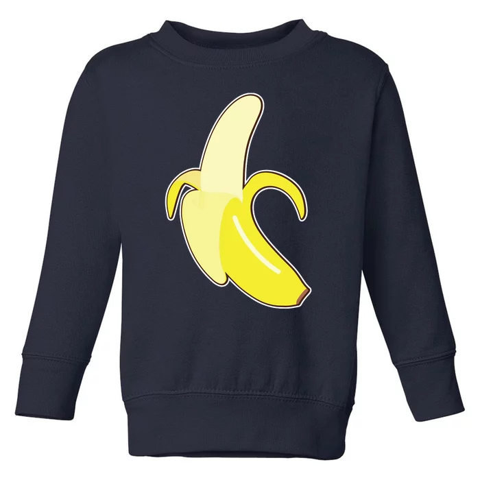 Banana Lazy Diy Halloween Costume Funny Toddler Sweatshirt