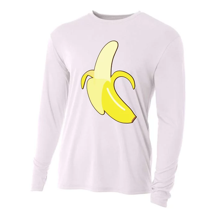 Banana Lazy Diy Halloween Costume Funny Cooling Performance Long Sleeve Crew