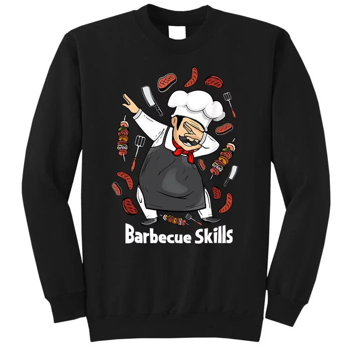 Barbecue Lover Dad Grilling BBQ Chef Father Barbecue Tall Sweatshirt