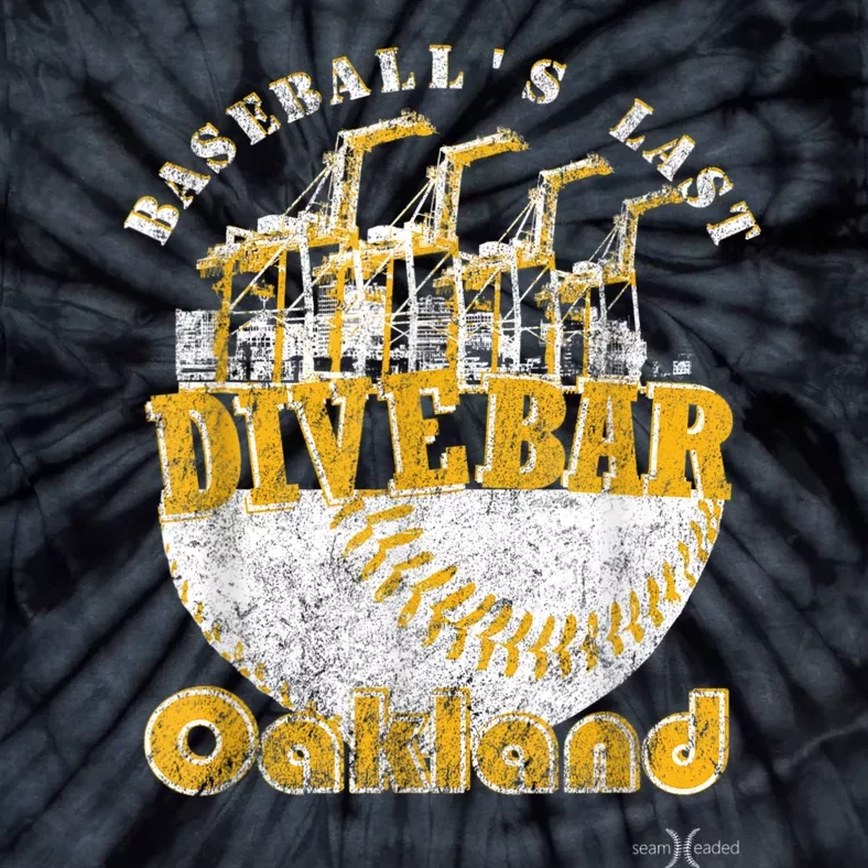 Baseball's Last Dive Bar Tie-Dye T-Shirt