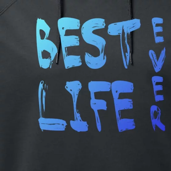 Best Life Ever For Jw JehovahS Witness Pioneer Gift Performance Fleece Hoodie