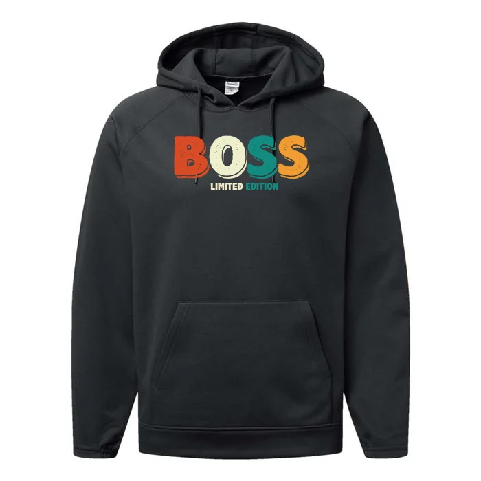 Boss Limited Edition Vintage Performance Fleece Hoodie