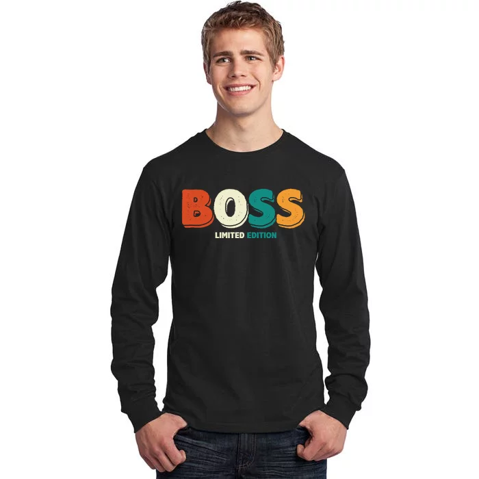 Boss Limited Edition Vintage Tall Long Sleeve T-Shirt