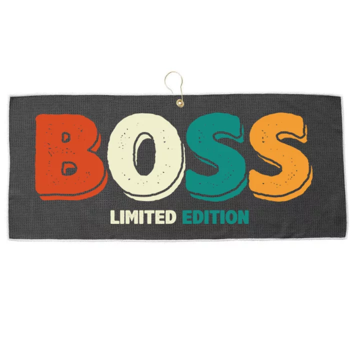 Boss Limited Edition Vintage Large Microfiber Waffle Golf Towel