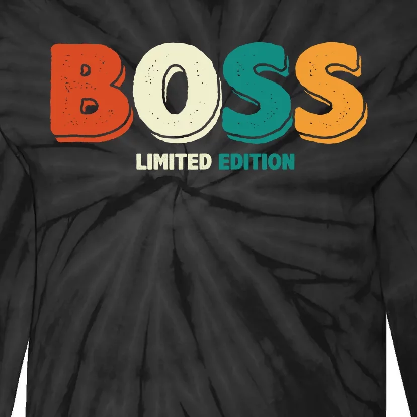 Boss Limited Edition Vintage Tie-Dye Long Sleeve Shirt