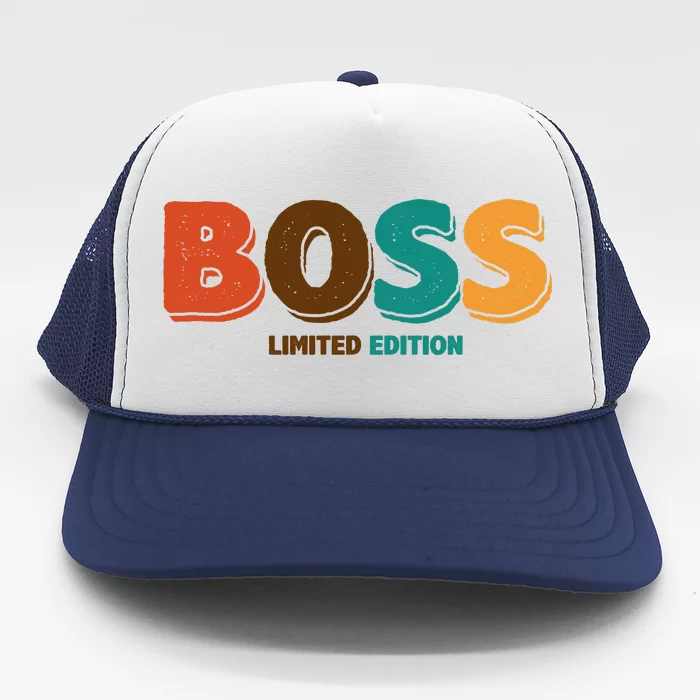 Boss Limited Edition Vintage Trucker Hat