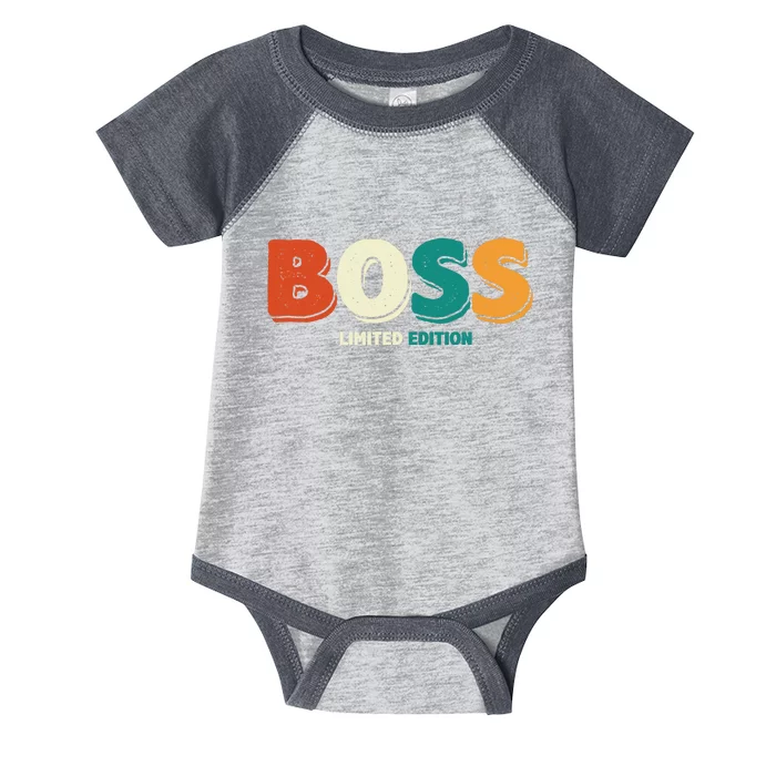 Boss Limited Edition Vintage Infant Baby Jersey Bodysuit