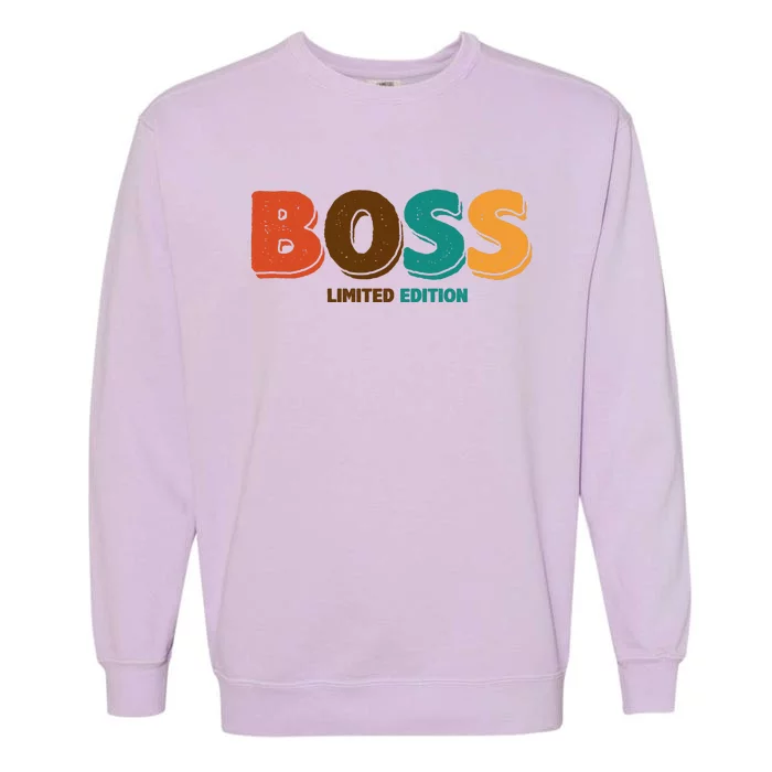 Boss Limited Edition Vintage Garment-Dyed Sweatshirt