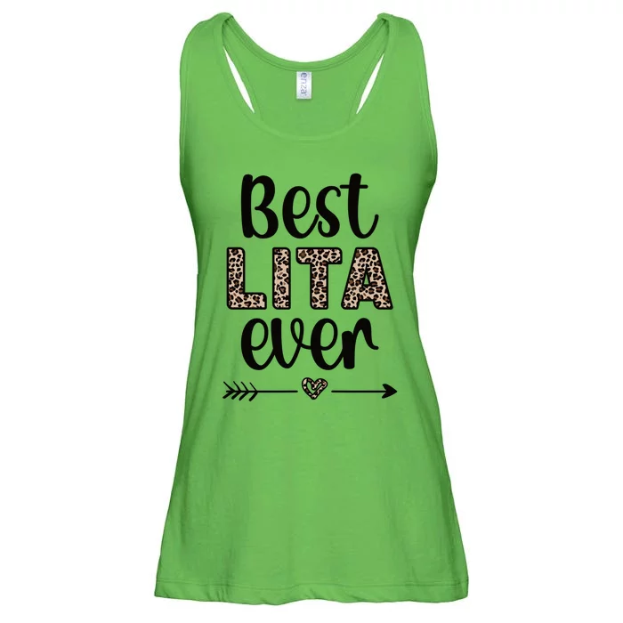 Best Lita Ever Lita Grandma Appreciation Gift Ladies Essential Flowy Tank