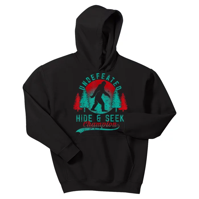 Bigfoot Limited Edition Undefeated Hide & Seek Sasquatch Kids Hoodie